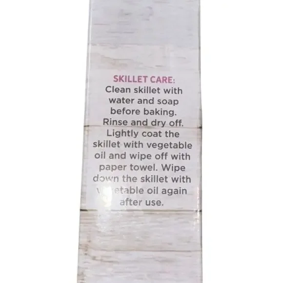 THOUGHTFULLY GIFTS SKILLET COOKIE MIX SET MINI REUSABLE PAN DESSERT KIT - Picture 7 of 7